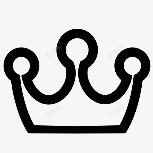 皇冠-统一大小svg_新图网 https://ixintu.com 皇冠-统一大小