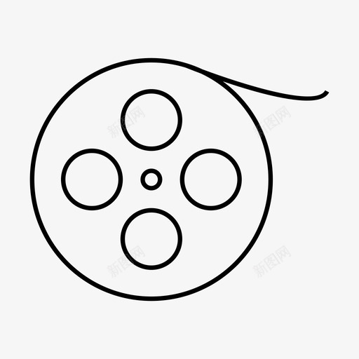 录像带盒式磁带胶卷图标svg_新图网 https://ixintu.com 录像带 电子 电影 盒式磁带 胶卷