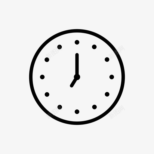 时钟闹钟延迟图标svg_新图网 https://ixintu.com 延迟 时钟 时间 计时器 闹钟