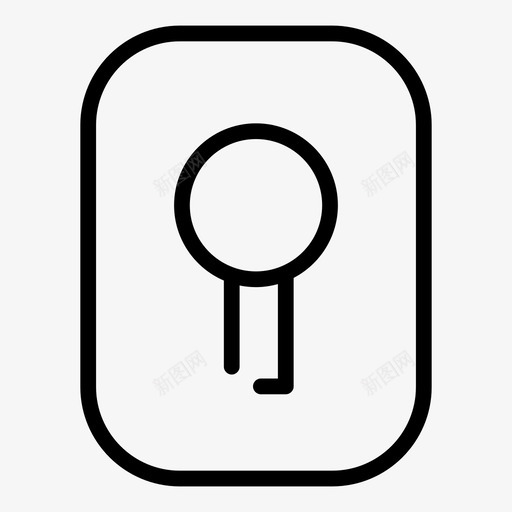锁定保护固定图标svg_新图网 https://ixintu.com 保护 固定 锁定