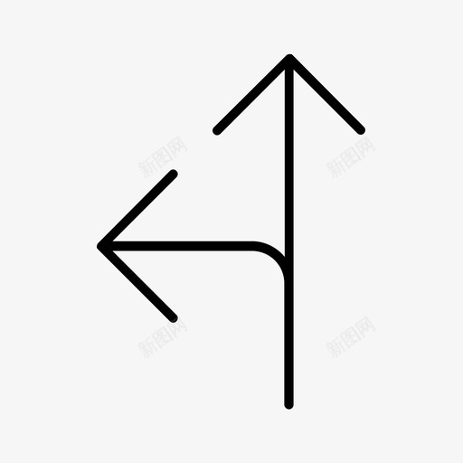 方向标志箭头移动方向图标svg_新图网 https://ixintu.com 分离 方向1 方向标志 标志 标志板 移动方向 箭头