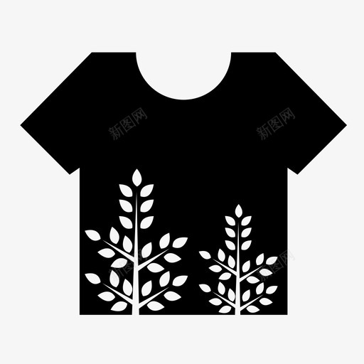 衬衫服装时装图标svg_新图网 https://ixintu.com t恤 时装 服装 衬衫
