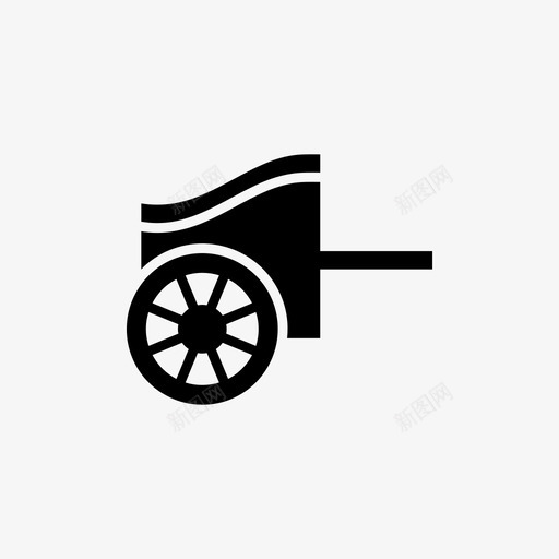 战车罗马图标svg_新图网 https://ixintu.com 战车 罗马
