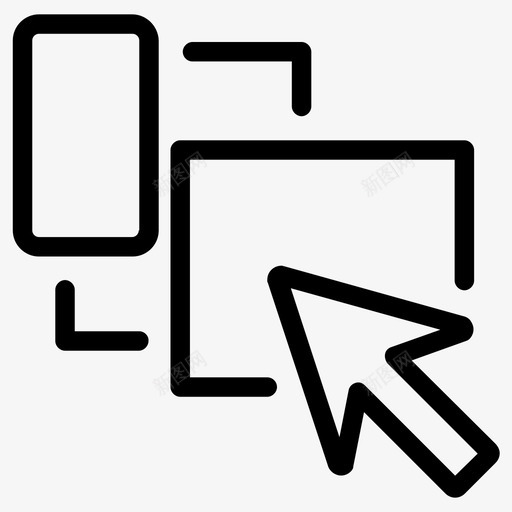 设备定位广告目标受众图标svg_新图网 https://ixintu.com 广告 广告网络图标集合1 目标受众 设备定位