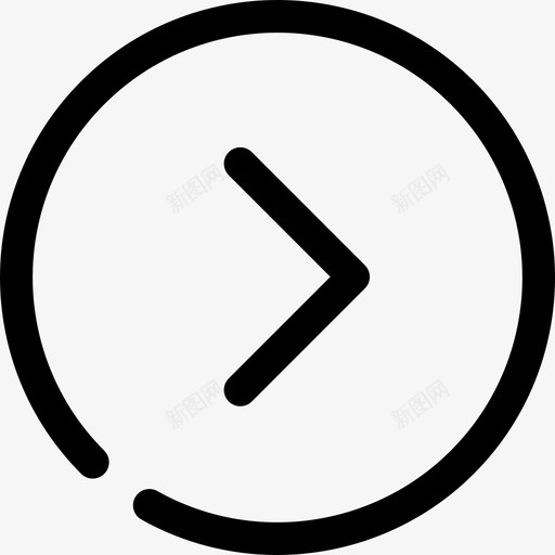 传递轨迹按钮行ui线性图标svg_新图网 https://ixintu.com 传递轨迹按钮 线性 行ui