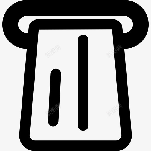 ATM机商业电子商务图标svg_新图网 https://ixintu.com ATM机 商业 电子商务