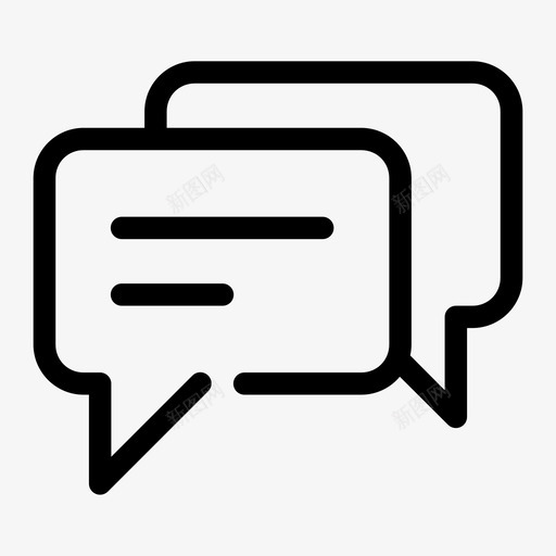 聊天信息通话图标svg_新图网 https://ixintu.com 信息 移动媒体差距 聊天 通话