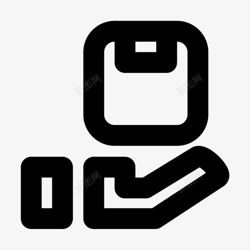 小心送货商务组织图标svg_新图网 https://ixintu.com 商务 小心送货 服务 材料图标服务质量 组织 质量