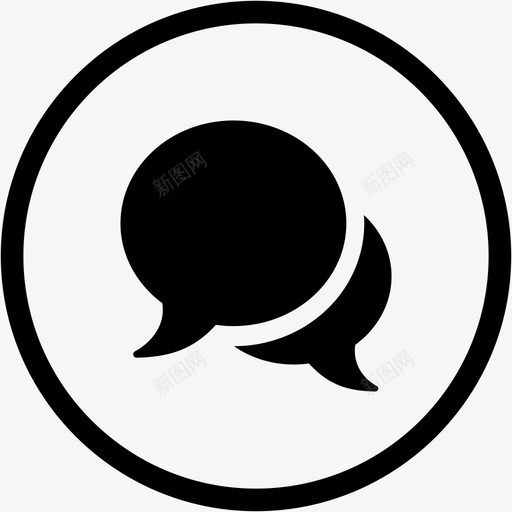 搜索_聊天记录svg_新图网 https://ixintu.com 搜索_聊天记录