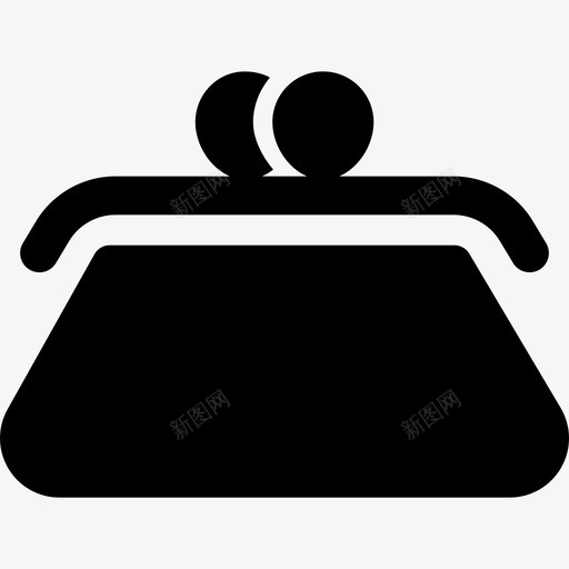 女性钱包时尚电子商务图标svg_新图网 https://ixintu.com 女性钱包 时尚 电子商务