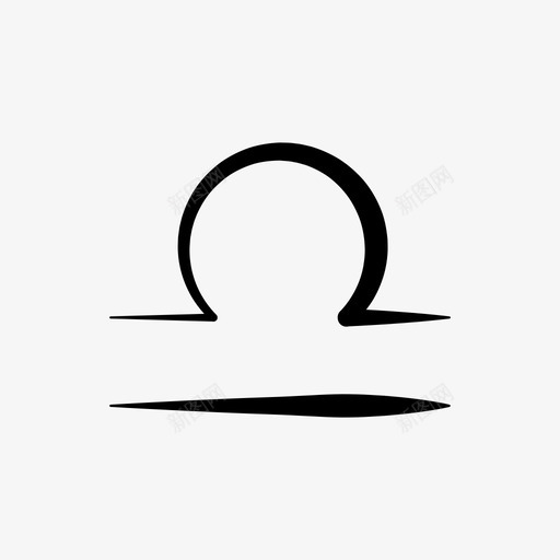 天秤座天体星座图标svg_新图网 https://ixintu.com 天体 天秤座 星座 黄道