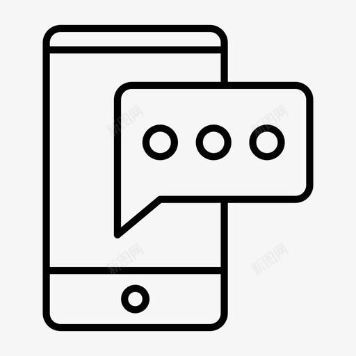 短信编辑回复图标svg_新图网 https://ixintu.com 回复 学习瘦 智能手机 短信 编辑
