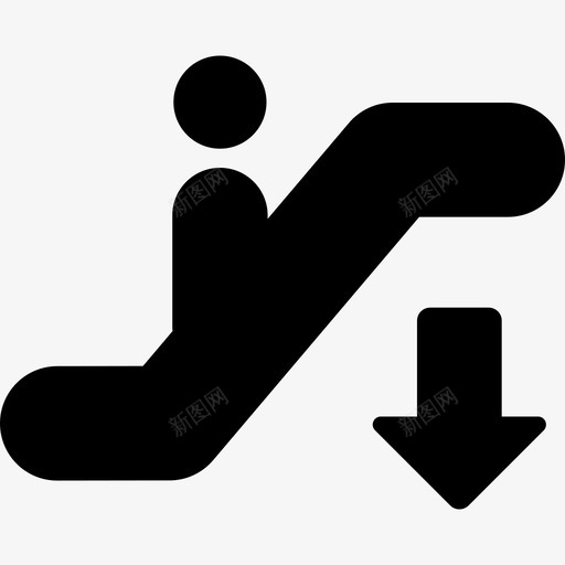 机械楼梯技术购物中心图标svg_新图网 https://ixintu.com 技术 机械楼梯 购物中心