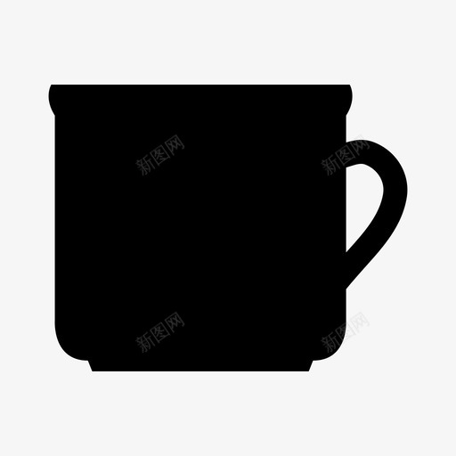 咖啡杯休息热图标svg_新图网 https://ixintu.com 休息 咖啡杯 液体 热 马克杯