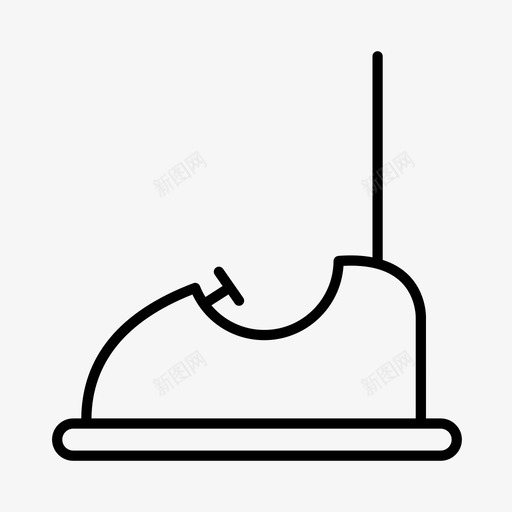 碰碰车游乐园嘉年华图标svg_新图网 https://ixintu.com 博览会 嘉年华 嘉年华和马戏团 游乐园 碰碰车 道奇车 骑乘