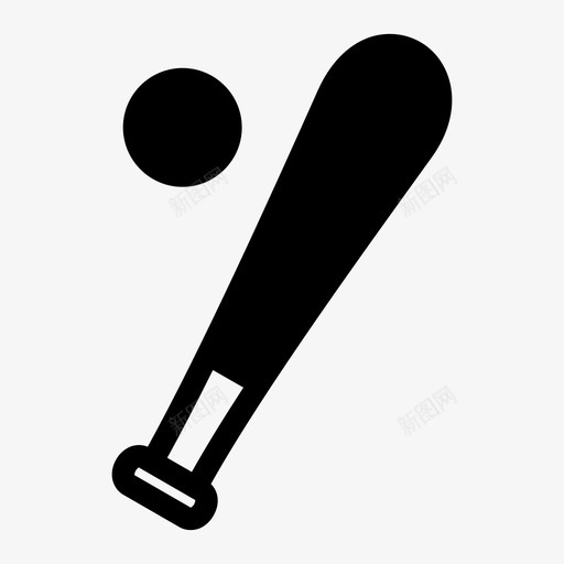 棒球比赛运动图标svg_新图网 https://ixintu.com 棒球 比赛 运动