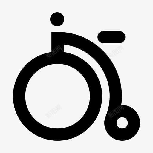 velocipede自行车旧款图标svg_新图网 https://ixintu.com velocipede 便士 复古 旧款 自行车 运输