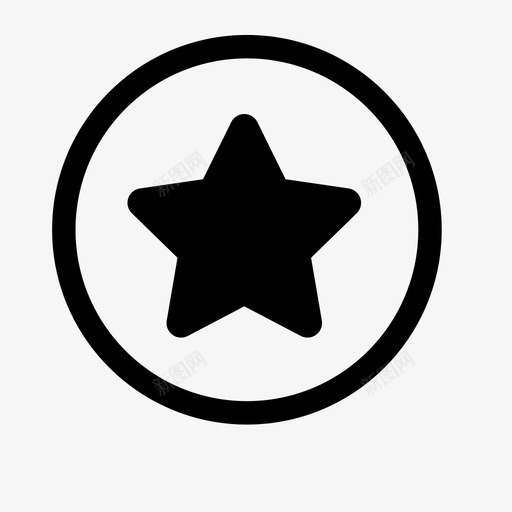 星星_线体 面svg_新图网 https://ixintu.com 星星_线体 面