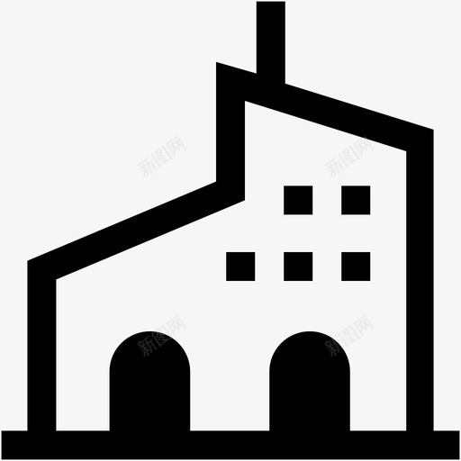建筑物公寓历史遗迹图标svg_新图网 https://ixintu.com 不动产 公寓 历史遗迹 建筑物 建筑物铭文32 财产