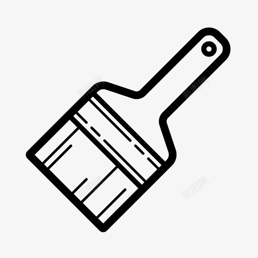 画笔美术用品美术工具图标svg_新图网 https://ixintu.com 画笔 绘画 美术1 美术工具 美术用品