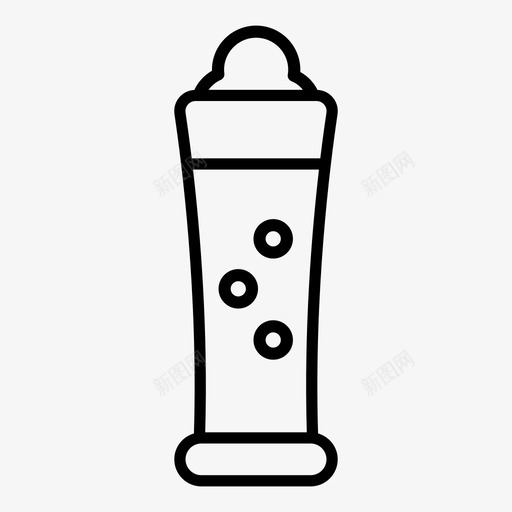 啤酒酒杯子图标svg_新图网 https://ixintu.com 啤酒 杯子 酒 饮料