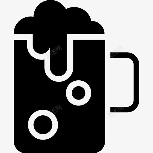 啤酒杯酒精麦芽酒图标svg_新图网 https://ixintu.com 啤酒杯 酒精 酒精雕文图标 饮料 麦芽酒
