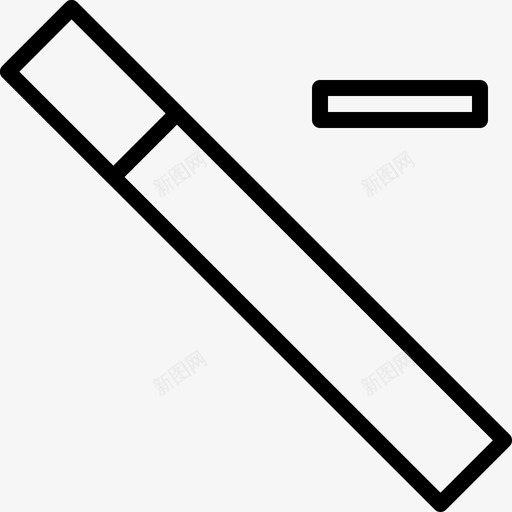 魔杖取消选择插图图标svg_新图网 https://ixintu.com 向量 工具 插图 杰利康轮廓设计第一卷 线 设计 魔杖取消选择