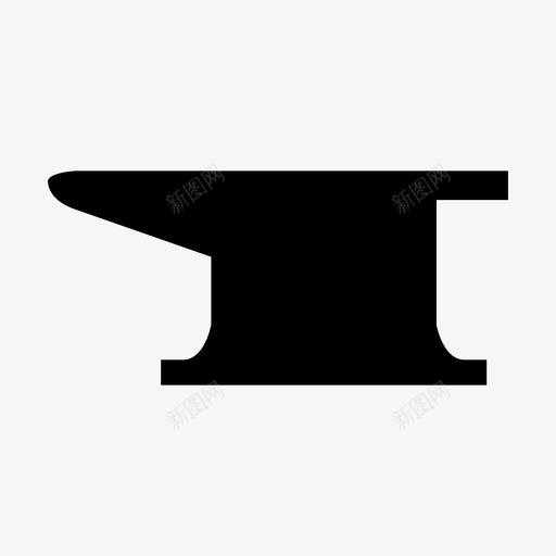 重锤工业铁图标svg_新图网 https://ixintu.com 工业 重锤 金属 铁