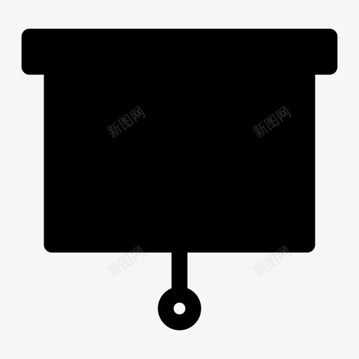 屏幕投影仪板显示屏图标svg_新图网 https://ixintu.com 在线演示 屏幕投影仪 投影屏幕 显示屏 板
