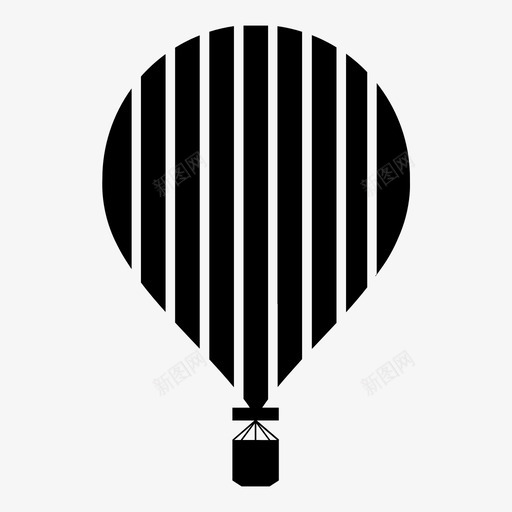 热气球天空图标svg_新图网 https://ixintu.com 天空 热气球