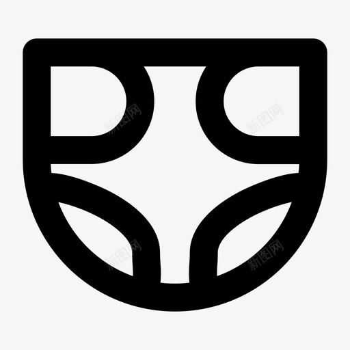 尿布图标svg_新图网 https://ixintu.com 尿布