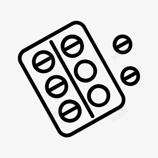 采购产品片剂药品健康图标svg_新图网 https://ixintu.com 健康 医疗包 药丸泡罩 药品 药品和保健1 采购产品片剂