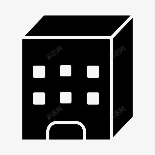 办公室街区办公室大楼图标svg_新图网 https://ixintu.com 办公室 办公楼 大楼 街区办公室