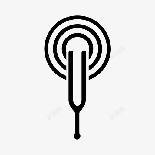 音叉图标svg_新图网 https://ixintu.com 音叉