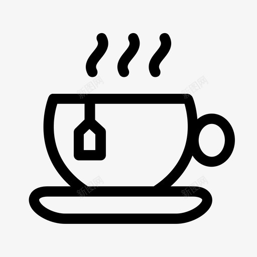 杯子茶杯玻璃杯图标svg_新图网 https://ixintu.com 杯子 玻璃杯 茶杯