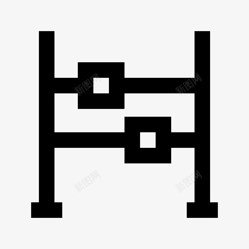 算盘课程教育图标svg_新图网 https://ixintu.com 大学 学校 教育 教育网络网格 研讨会 算盘 课程