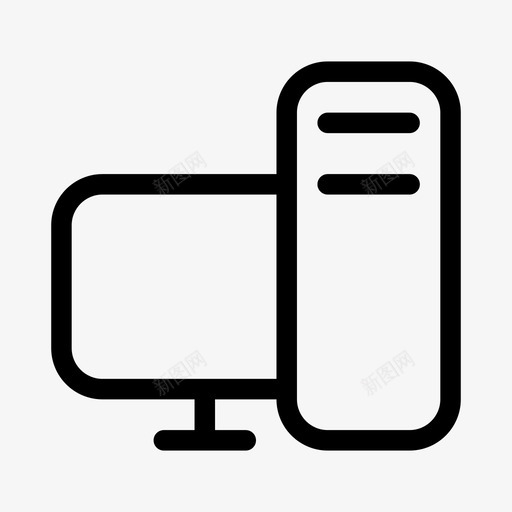工作站技术媒体硬件ios优化图标svg_新图网 https://ixintu.com 媒体硬件ios优化 工作站 技术
