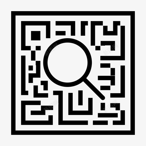 二维码收钱汇款图标svg_新图网 https://ixintu.com 二维码 收钱 汇款