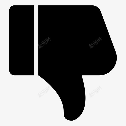 点赞-填充2svg_新图网 https://ixintu.com 点赞-填充2