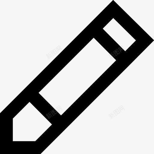 铅笔写作留言图标svg_新图网 https://ixintu.com 书写 写作 方格 留言 脚本 铅笔