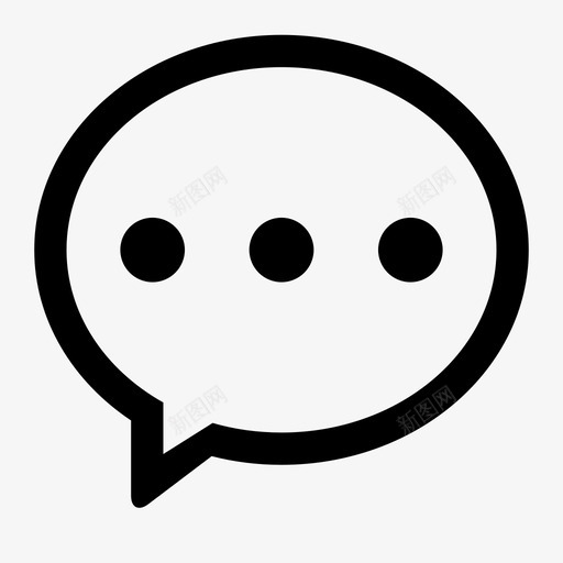 E-消息-线性svg_新图网 https://ixintu.com E-消息-线性