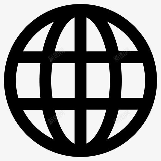 网状物图标svg_新图网 https://ixintu.com 网状物