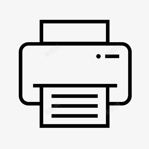 打印机复印机复印件图标svg_新图网 https://ixintu.com 复印件 复印机 学生图书馆 打印机 纸张