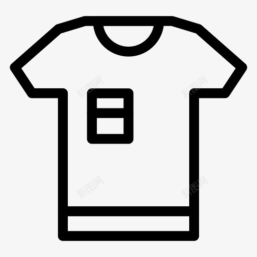 时尚服装球衣图标svg_新图网 https://ixintu.com T恤 套装 时尚 服装 球衣 男士 运动健身系列