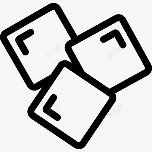冷冰块界面酒吧酒图标svg_新图网 https://ixintu.com 冷冰块 界面 酒吧酒