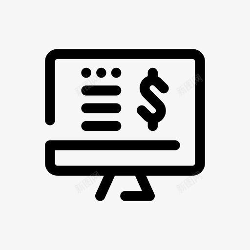 网上销售电子商务收入图标svg_新图网 https://ixintu.com 商店 收入 杂项八纲 电子商务 网上销售