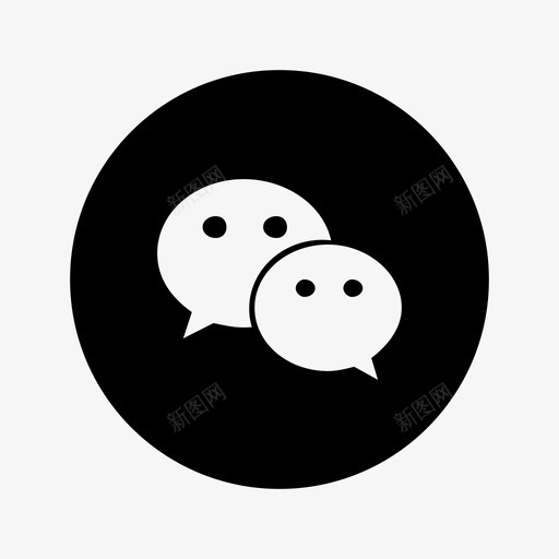 微信好友svg_新图网 https://ixintu.com 微信好友
