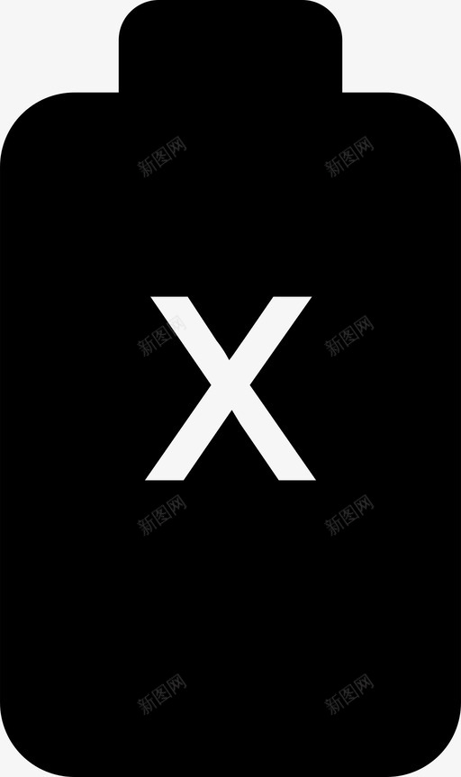 电池电源功率水平图标svg_新图网 https://ixintu.com 功率水平 电池 电源