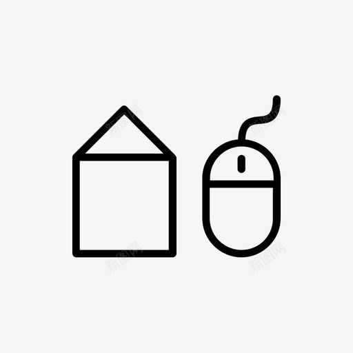 远程工作商业数字图标svg_新图网 https://ixintu.com 企业家 农村 商业 数字 环境和可持续性 远程工作