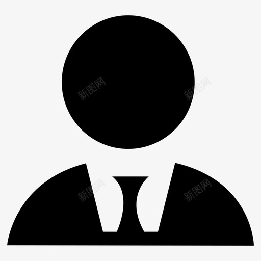 会计员svg_新图网 https://ixintu.com 会计人员 会计员